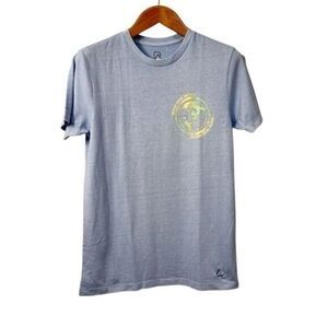 Urban Outfitters Reduce Reuse Recycle Blue Graphic T-shirt Medium RePurpose NWT